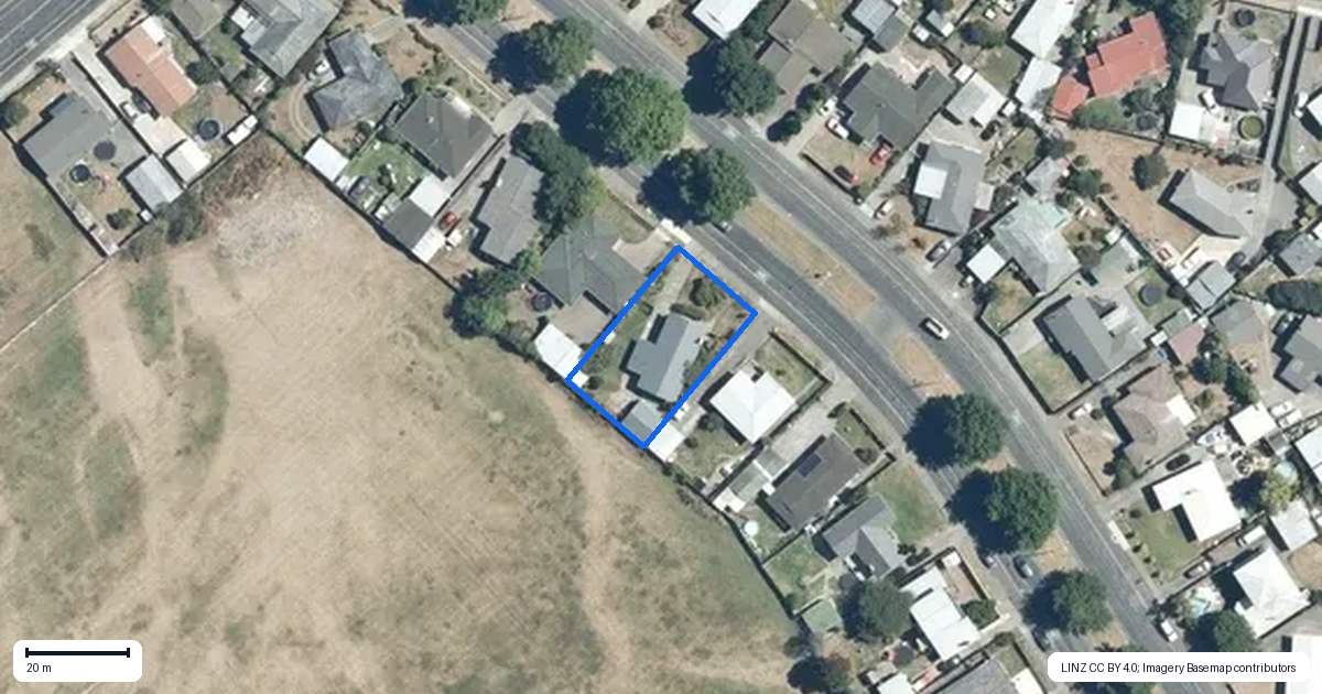Property context map for 165 Flaxmere Avenue, Flaxmere, Hastings