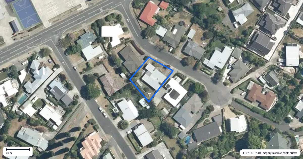 Property context map for 4 Shortland Place, Havelock North