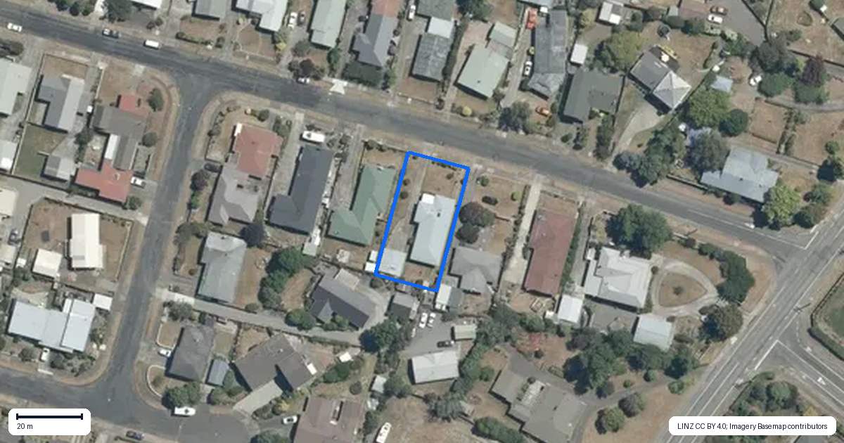 Property context map for 5 McLean Terrace, Waipukurau