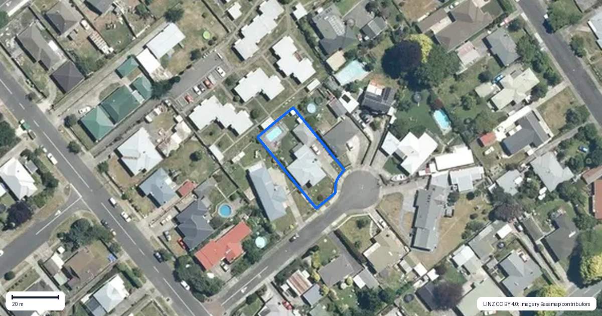 Property context map for 905 Jervois Place, Mayfair, Hastings
