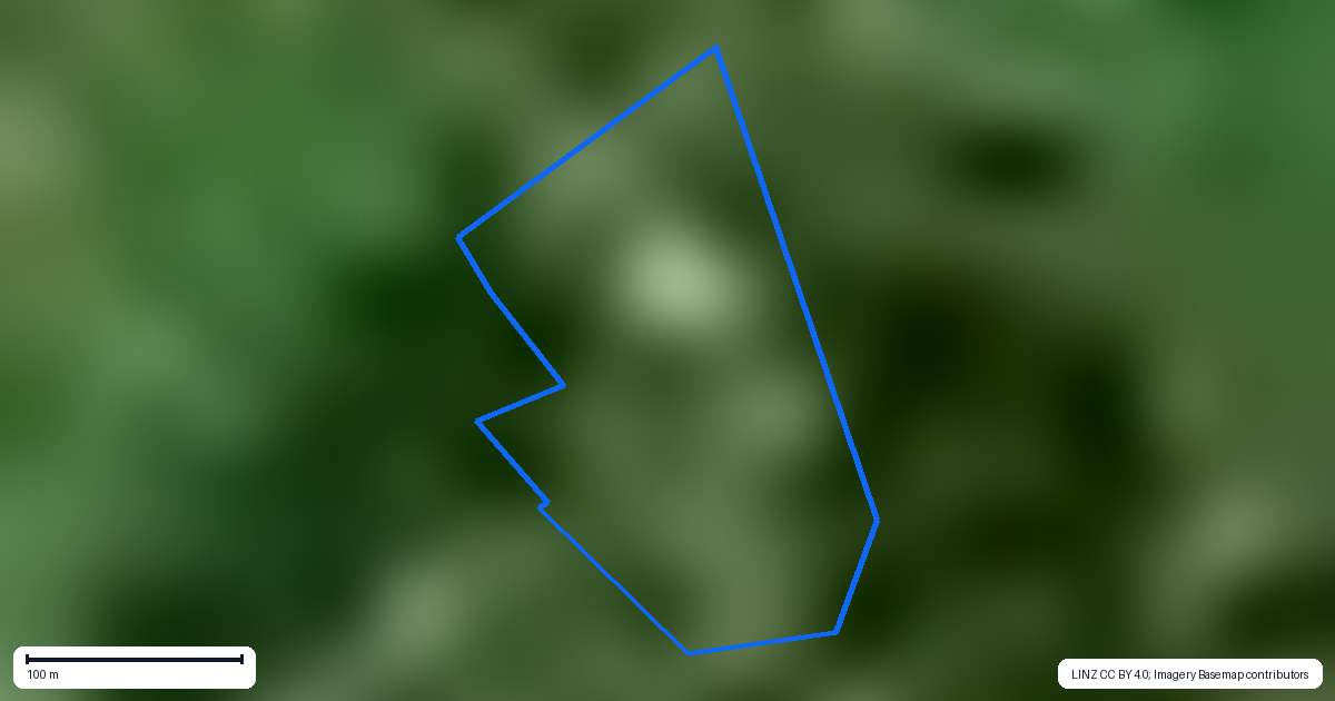 Property context map for 428 Darkys Spur Road, Tangoio, Napier