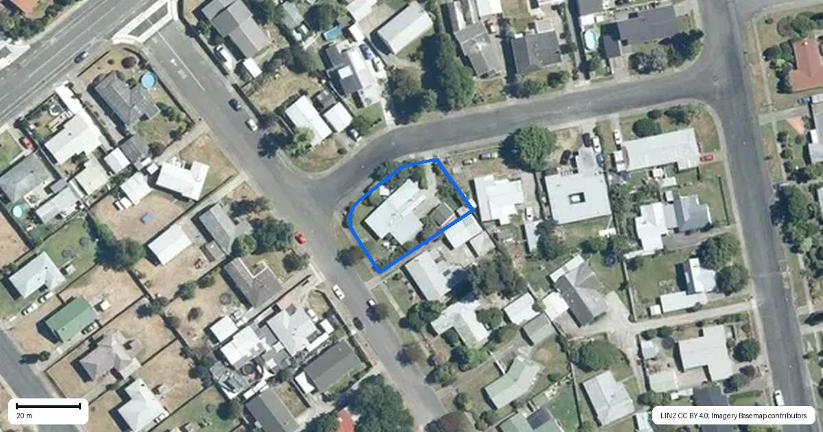 Property context map for 7 Ayr Street, Flaxmere, Hastings