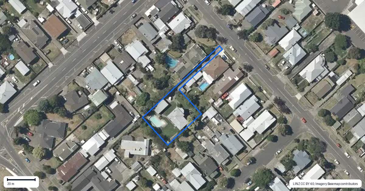 Property context map for 118A Vigor Brown Street, Napier South, Napier