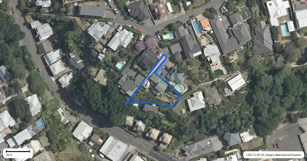 Property context map for 42 Cameron Road, Bluff Hill, Napier