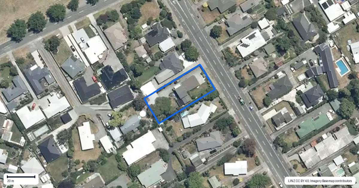 Property context map for 55 Guthrie Road, Havelock North