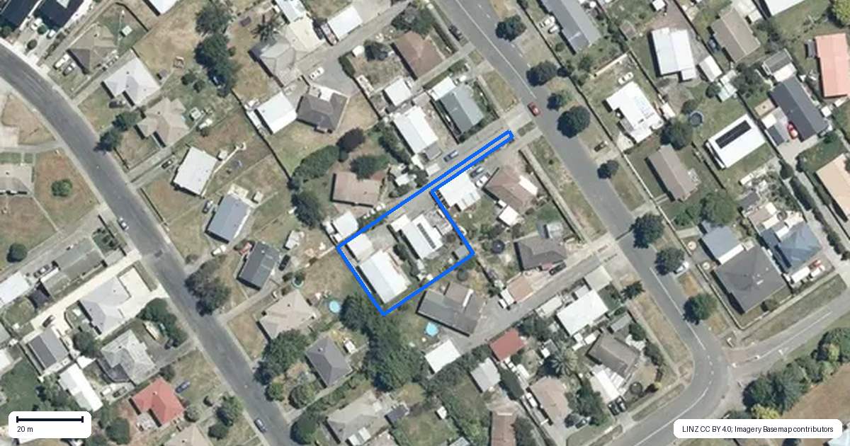 Property context map for 911 Collinge Road, Mayfair, Hastings