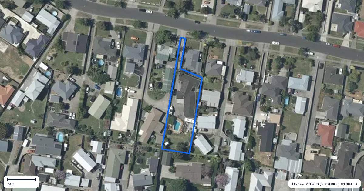 Property context map for 9 Hinton Road, Taradale, Napier