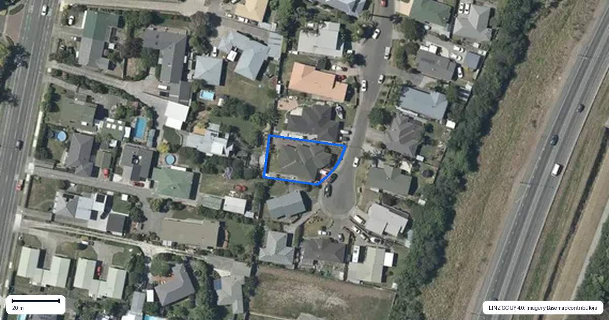 Property context map for 18 Bucksburn Place, Greenmeadows, Napier