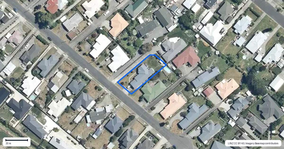 Property context map for 417 Southland Place, Raureka, Hastings