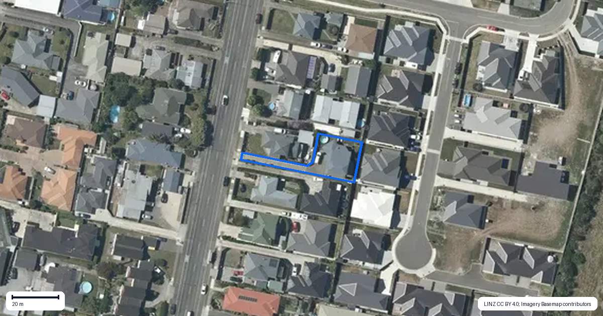 Property context map for 158A Guppy Road, Taradale, Napier