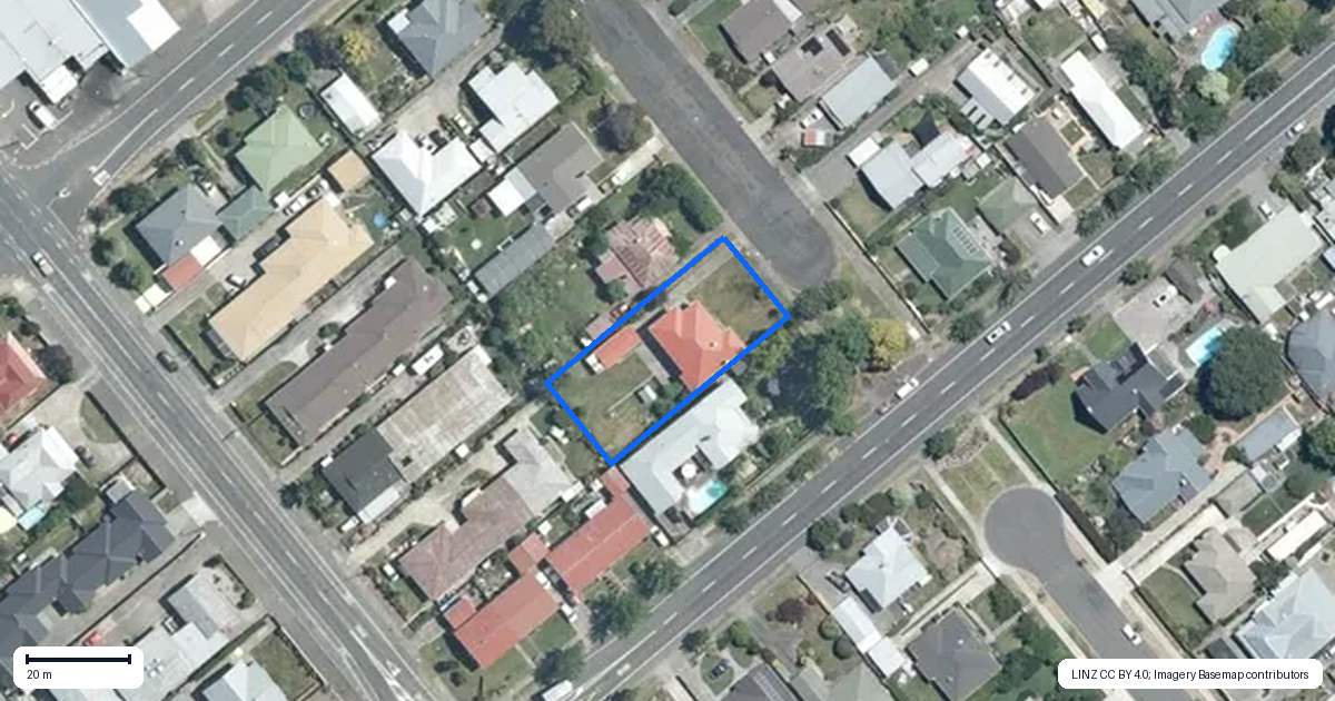 Property context map for 509 Ellison Road, Hastings