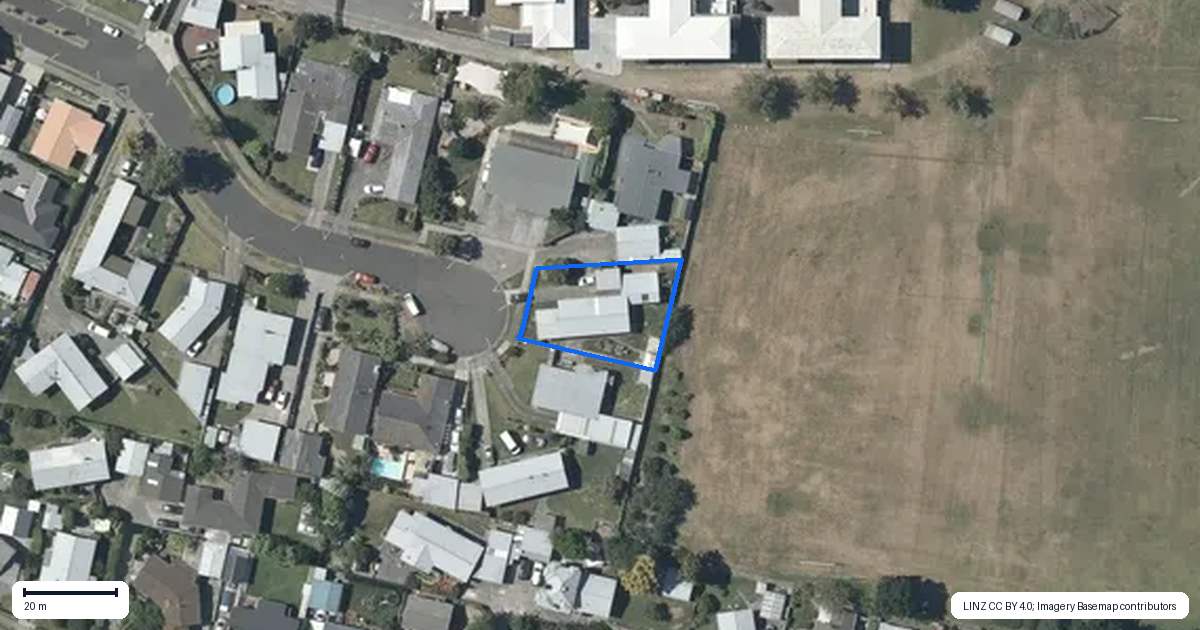 Property context map for 15 Cooke Place, Taradale, Napier