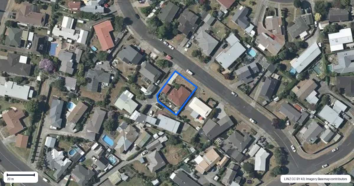 Property context map for 48 Trigg Crescent, Taradale, Napier