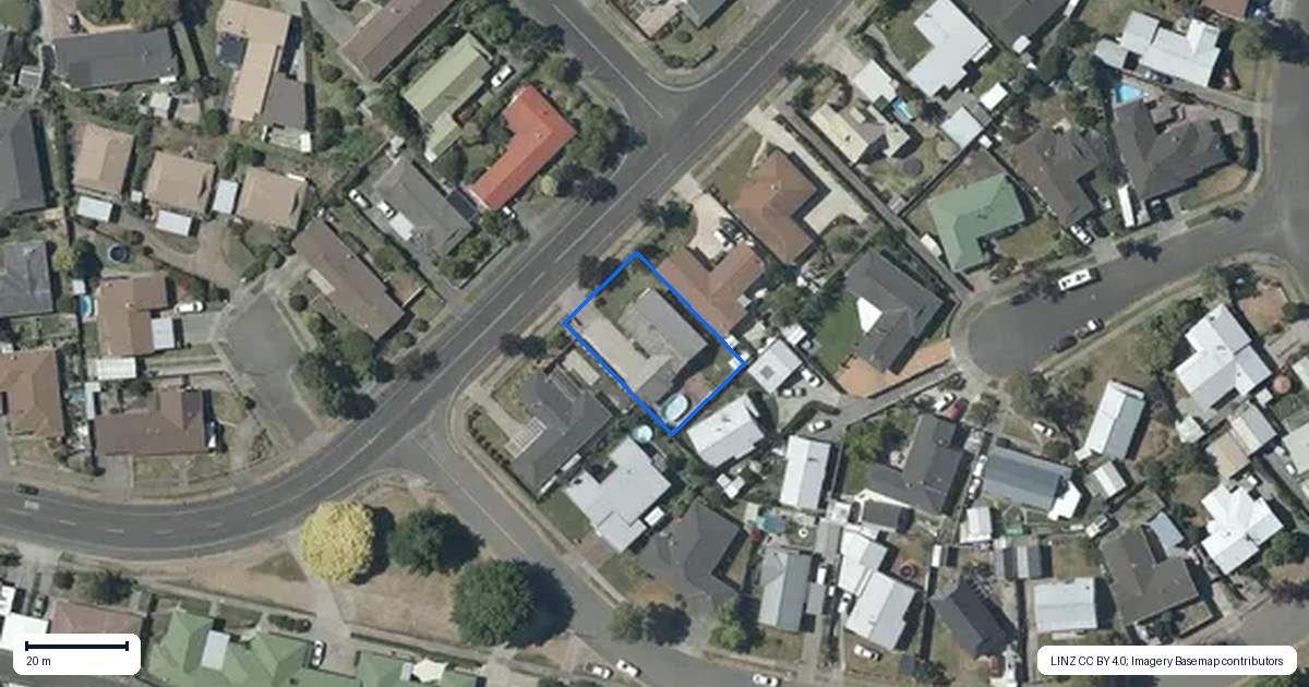 Property context map for 163 Tait Drive, Greenmeadows, Napier
