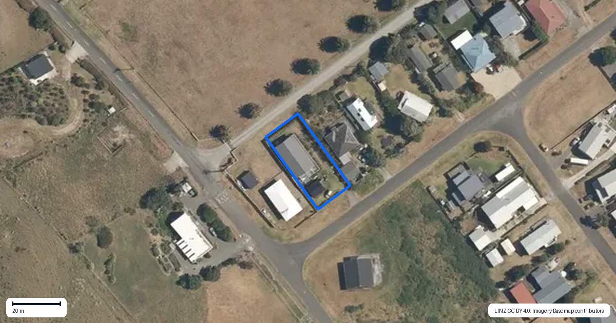 Property context map for 3 Te Paerahi Road, Porangahau