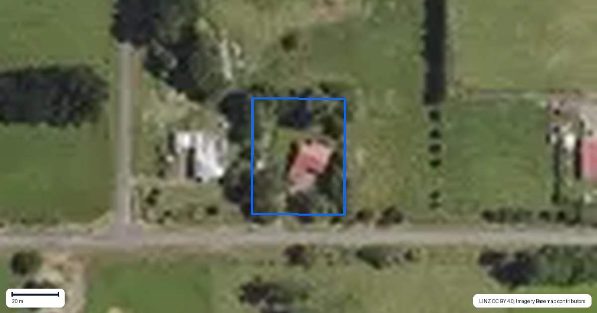 Property context map for 325 Kumeroa Road, Kumeroa