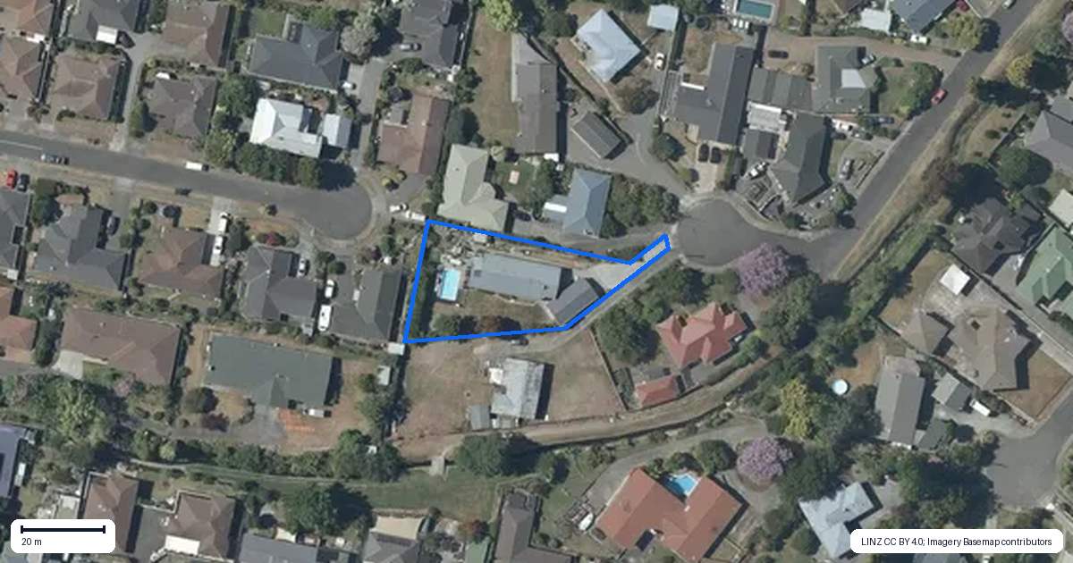 Property context map for 7 Avon Terrace, Taradale, Napier