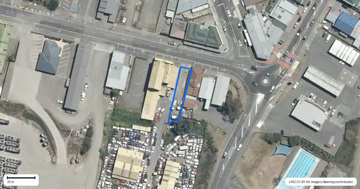 Property context map for 55 Ruataniwha Street, Waipawa