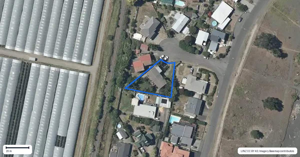 Property context map for 2 Anthony Place, Bay View, Napier