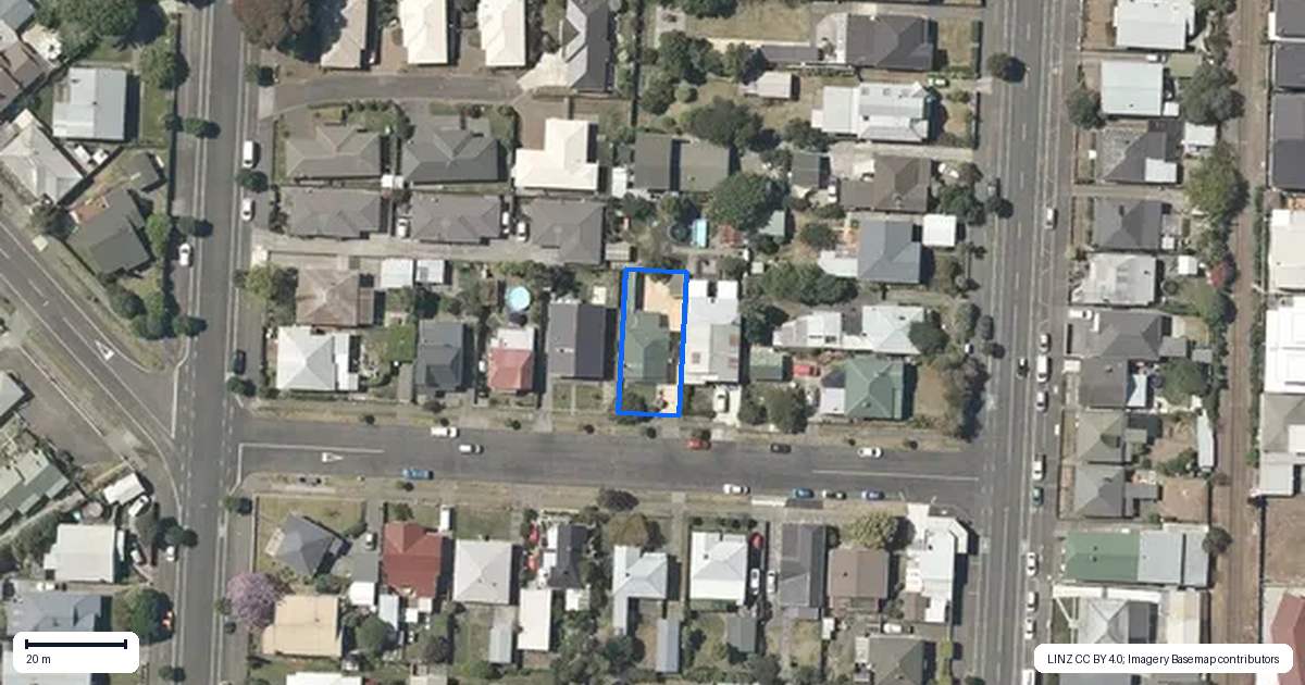 Property context map for 3 Kinross White Street, Napier South, Napier