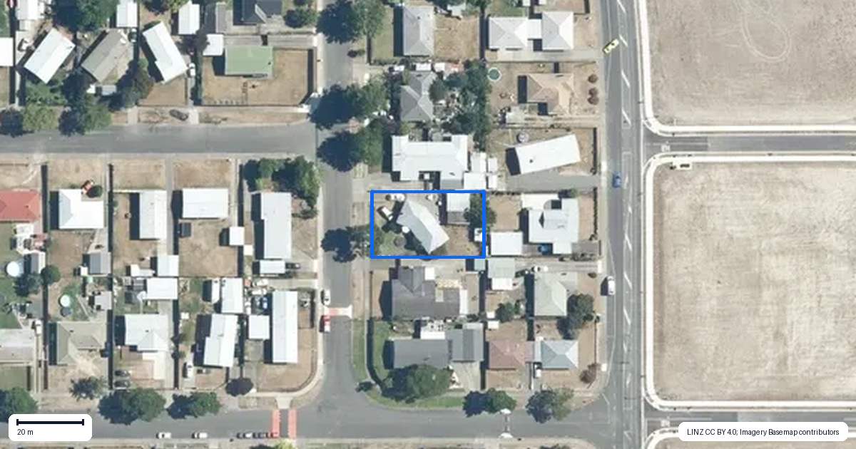 Property context map for 6 Stonehaven Street, Flaxmere, Hastings