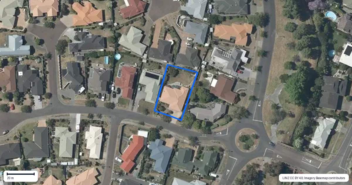 Property context map for 4 Knightsbridge Place, Taradale, Napier