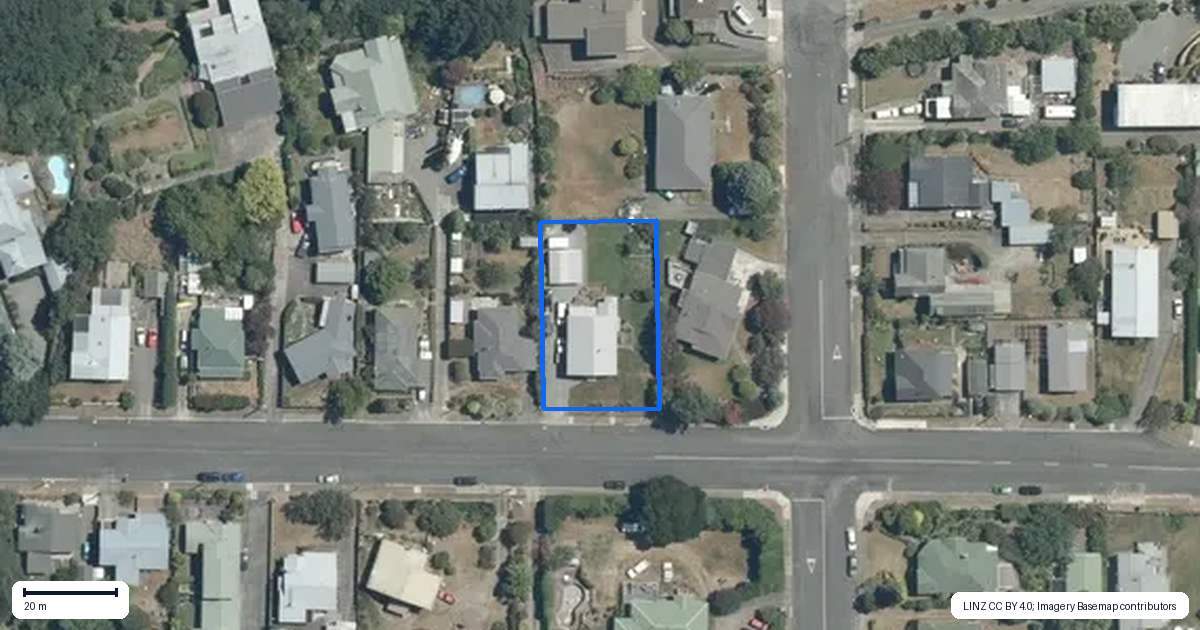 Property context map for 14 Reservoir Road, Waipukurau