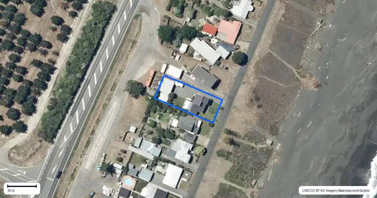 Property context map for 238 Whirinaki Road, Eskdale, Napier
