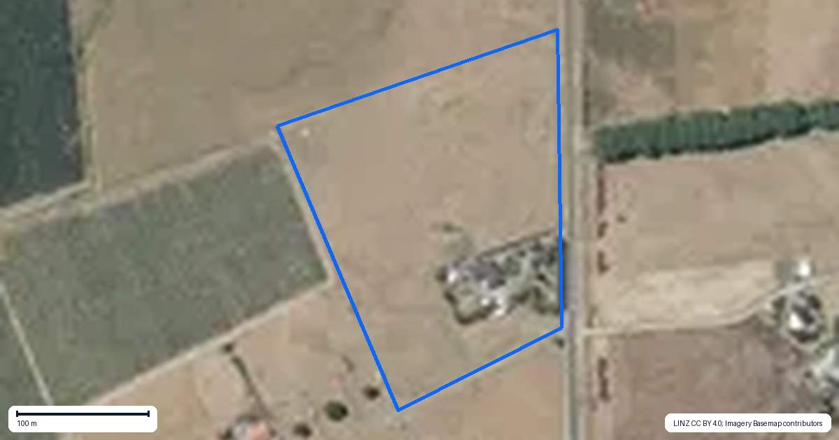 Property context map for 376 Tuki Tuki Road, Haumoana