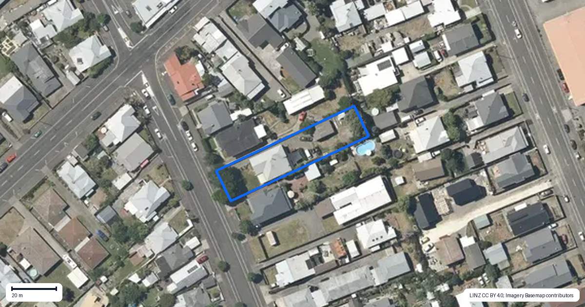 Property context map for 69 Nelson Crescent, Napier South, Napier