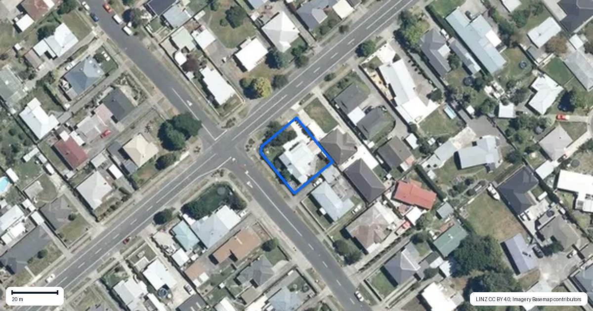 Property context map for 408 Park Road South, Akina, Hastings