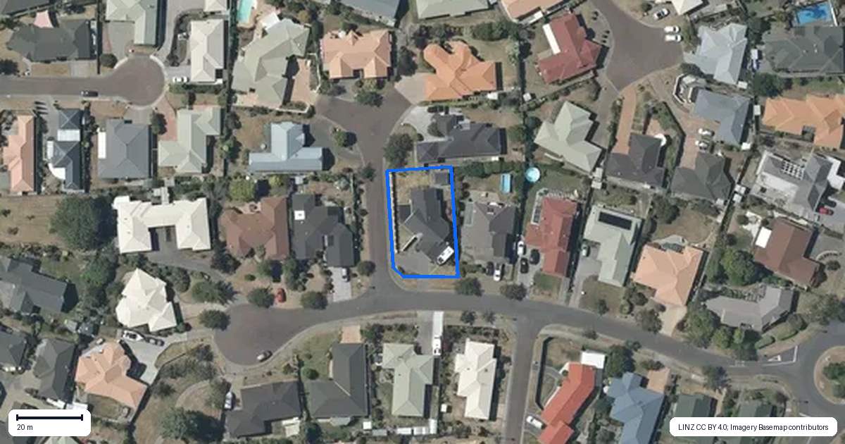Property context map for 12 Knightsbridge Place, Taradale, Napier