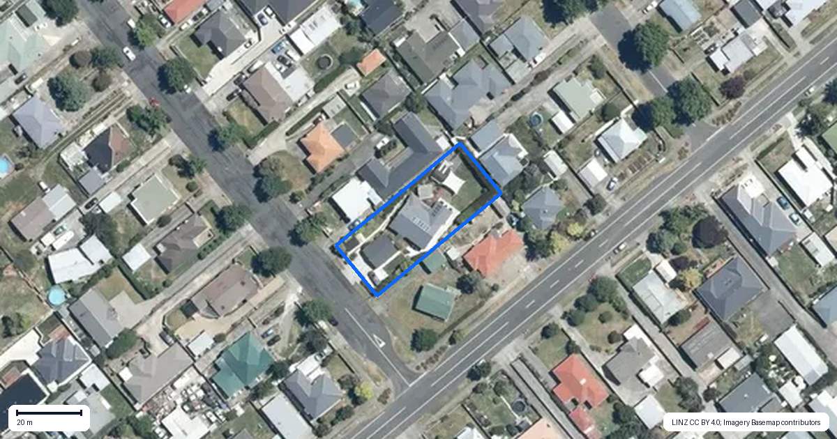 Property context map for 910 Churchill Street, Akina, Hastings
