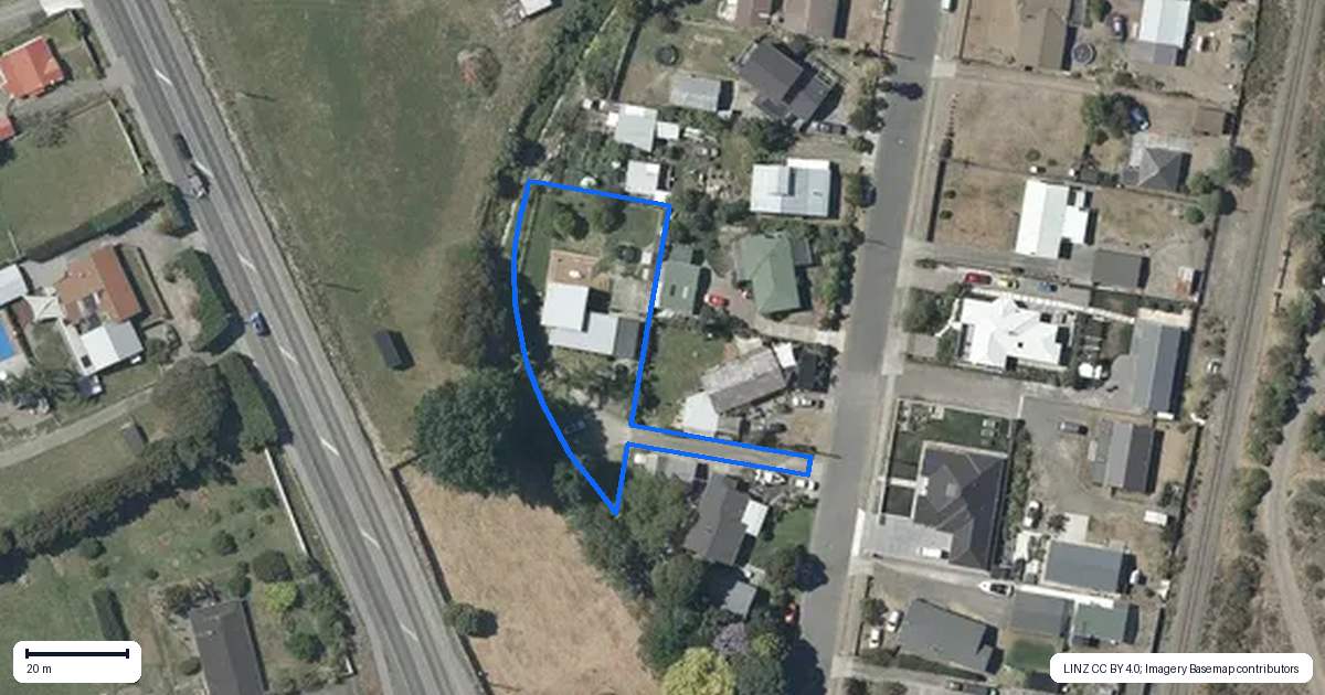 Property context map for 17 Rogers Road, Bay View, Napier