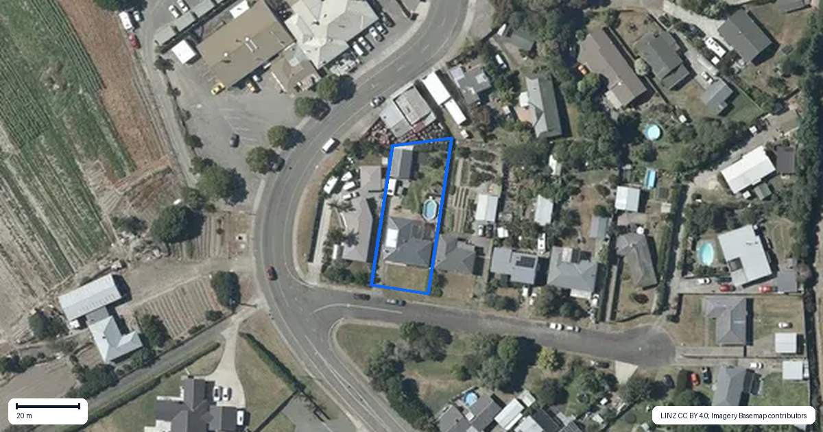 Property context map for 2 Shirley Place, Bay View, Napier
