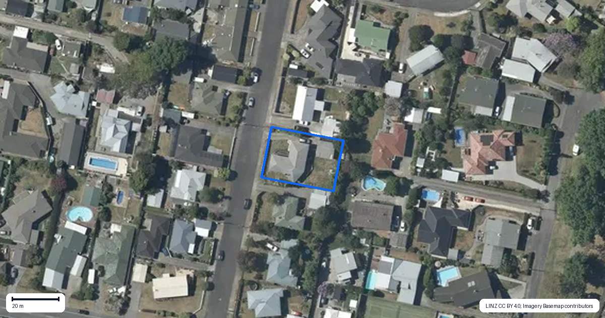 Property context map for 5 Harrow Street, Taradale, Napier