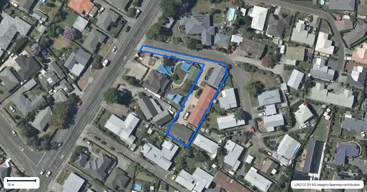 Property context map for 3/80 Guppy Road, Greenmeadows, Napier