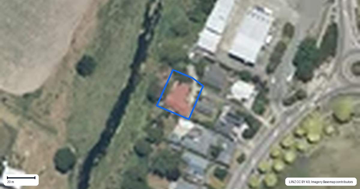 Property context map for 141C Napier Road, Havelock North