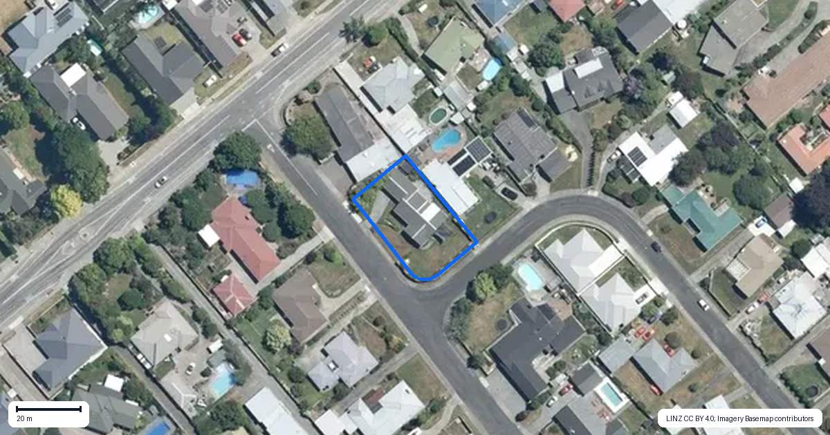 Property context map for 525 Hart Drive, Frimley, Hastings