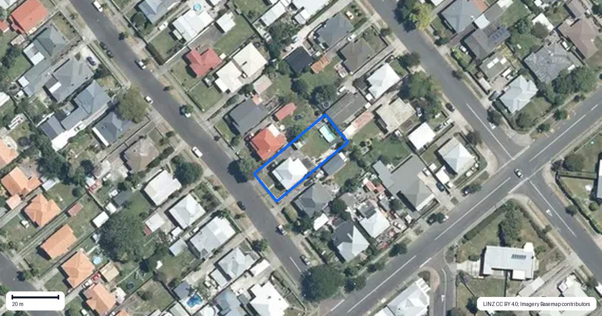 Property context map for 508 French Street, Akina, Hastings