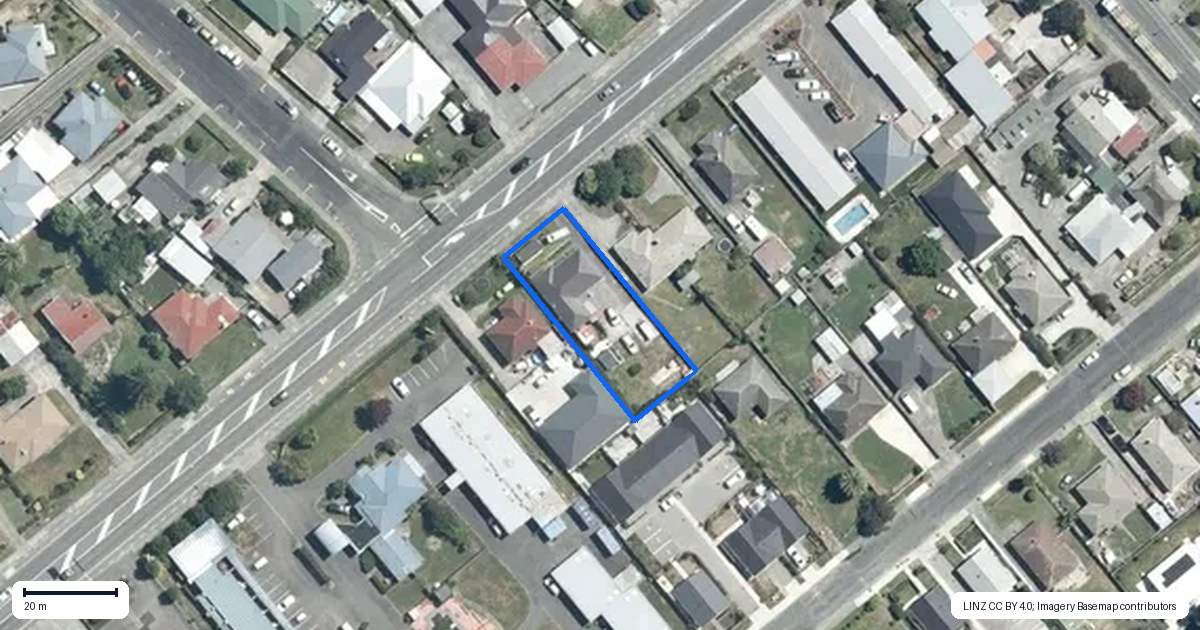 Property context map for 303 Pakowhai Road, Frimley, Hastings