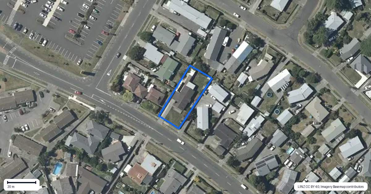 Property context map for 44 Coventry Avenue, Tamatea, Napier