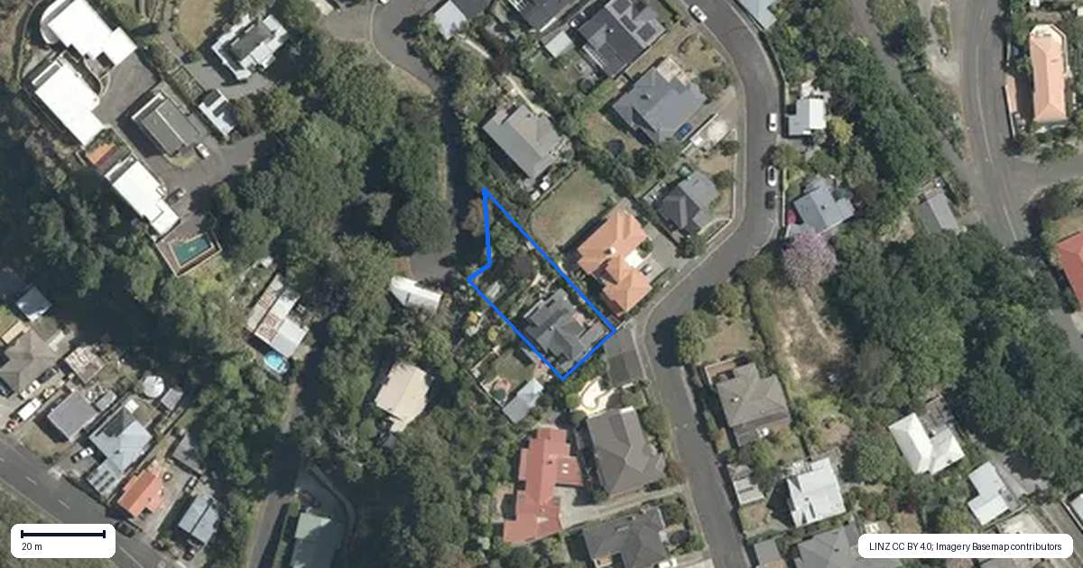 Property context map for 22A Coleman Terrace, Hospital Hill, Napier