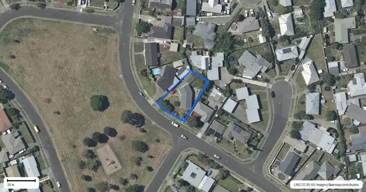 Property context map for 26 Salisbury Avenue, Tamatea, Napier