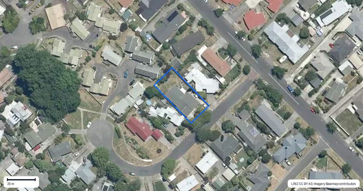 Property context map for 5 Symons Street, Parkvale, Hastings