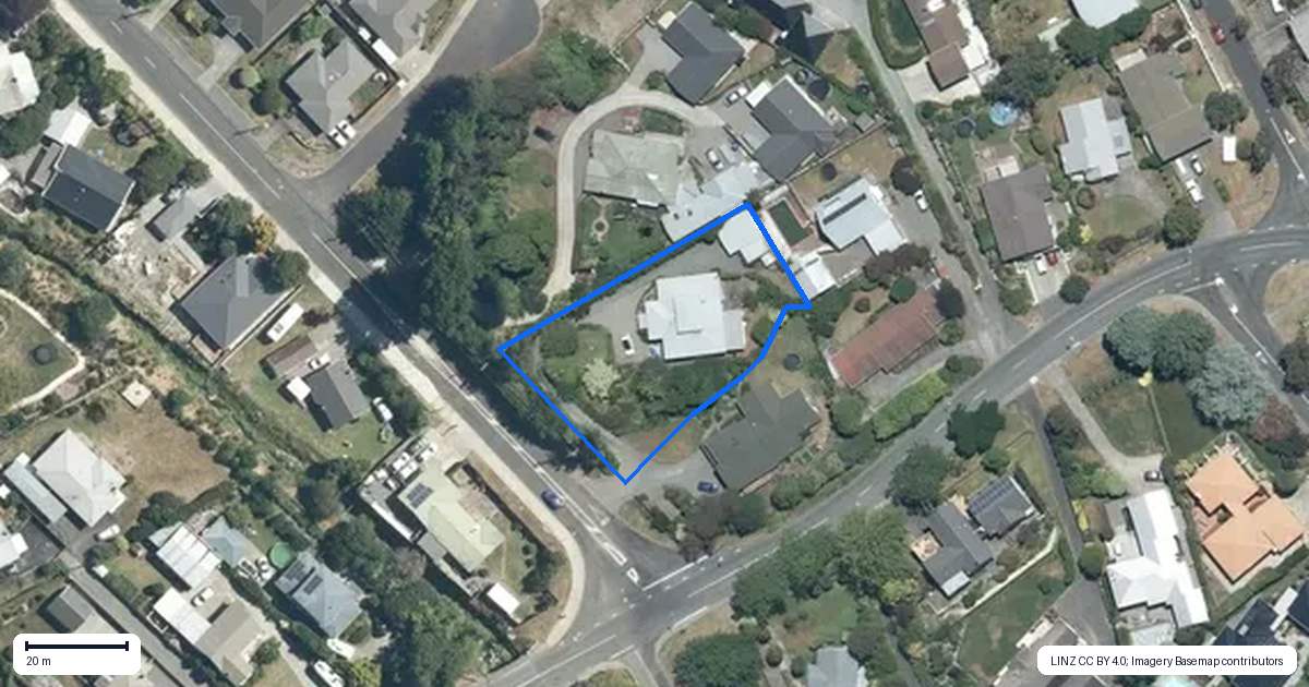 Property context map for 81 Joll Road, Havelock North