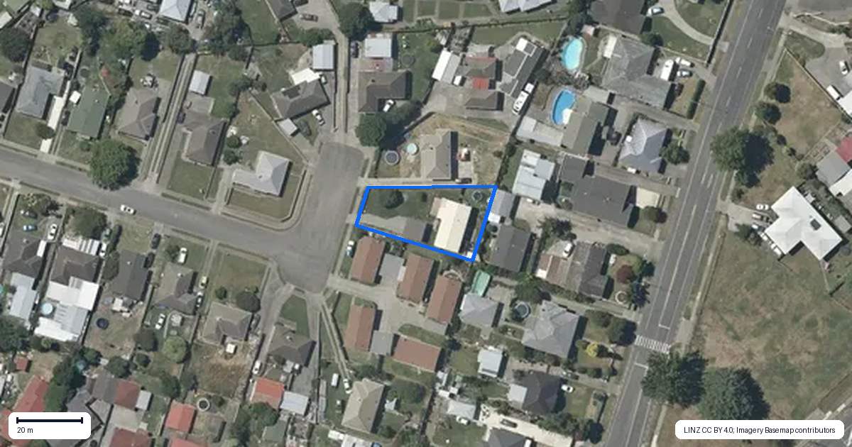 Property context map for 27 Dockery Avenue, Onekawa, Napier