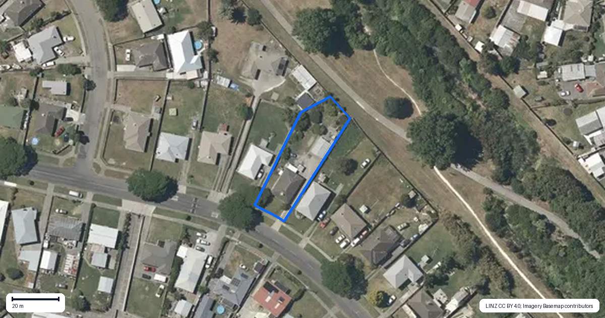 Property context map for 98 Geddis Avenue, Maraenui, Napier