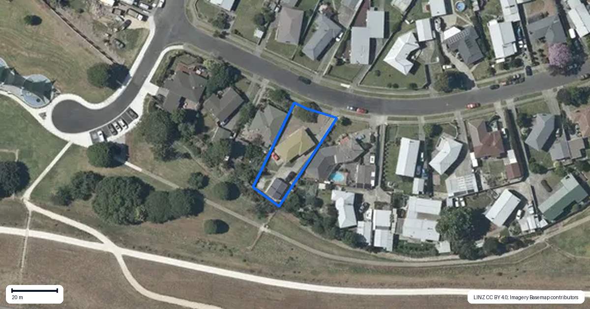 Property context map for 40 Rata Street, Taradale, Napier
