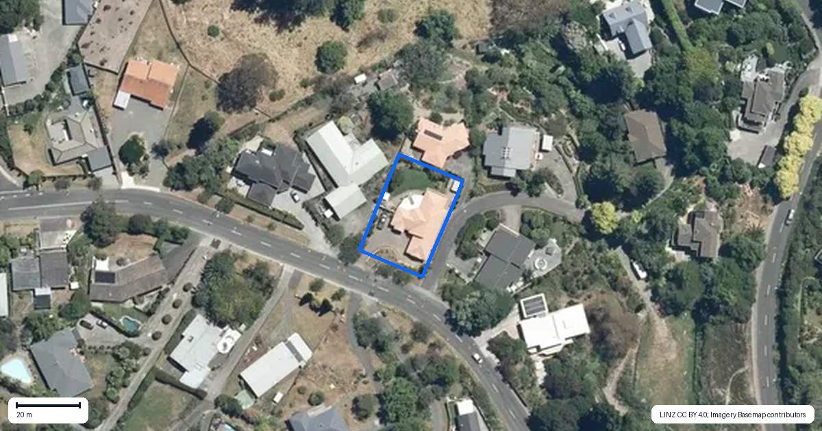 Property context map for 47 Greenwood Road, Havelock North